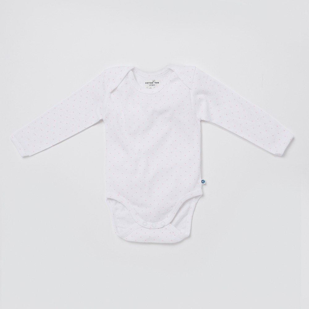 Cotton Bug Full Sleeves Romper - Set of 3 - Hearts