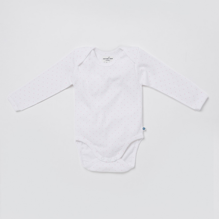 Cotton Bug Full Sleeves Romper - Set of 3 - Hearts