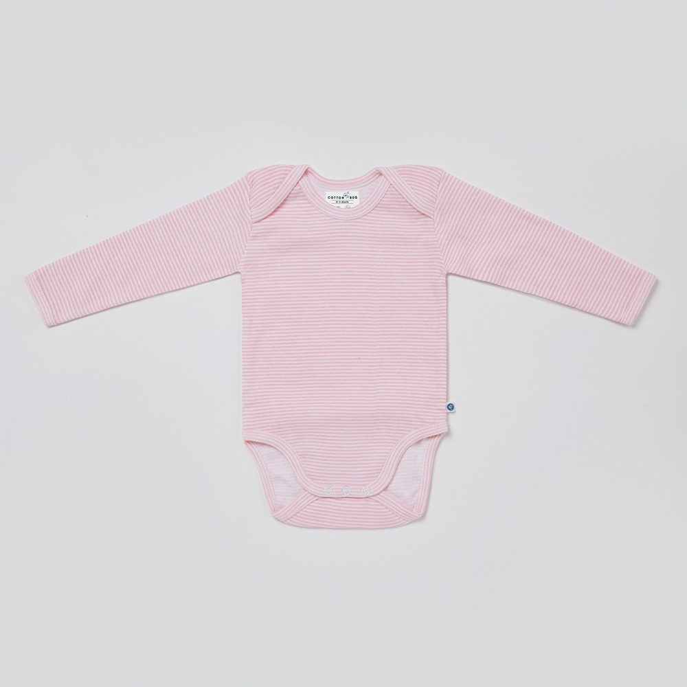 Cotton Bug Full Sleeves Romper - Set of 3 - Hearts