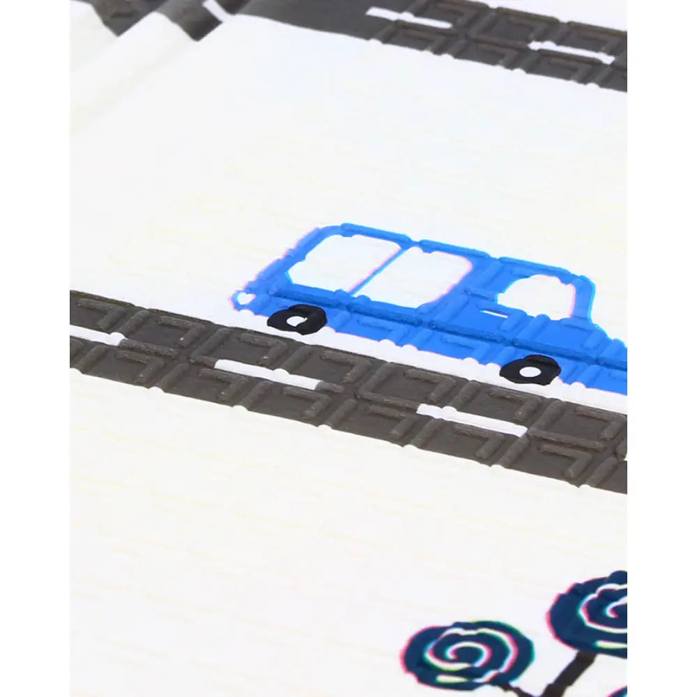 Sunta Playmats - Xpe 2 Sides Printed Folding Mat (Train Track / Party Animal)