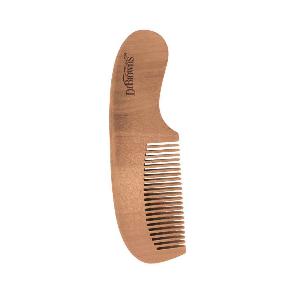 Dr. Brown's Soft & Safe Brush + Wooden Comb