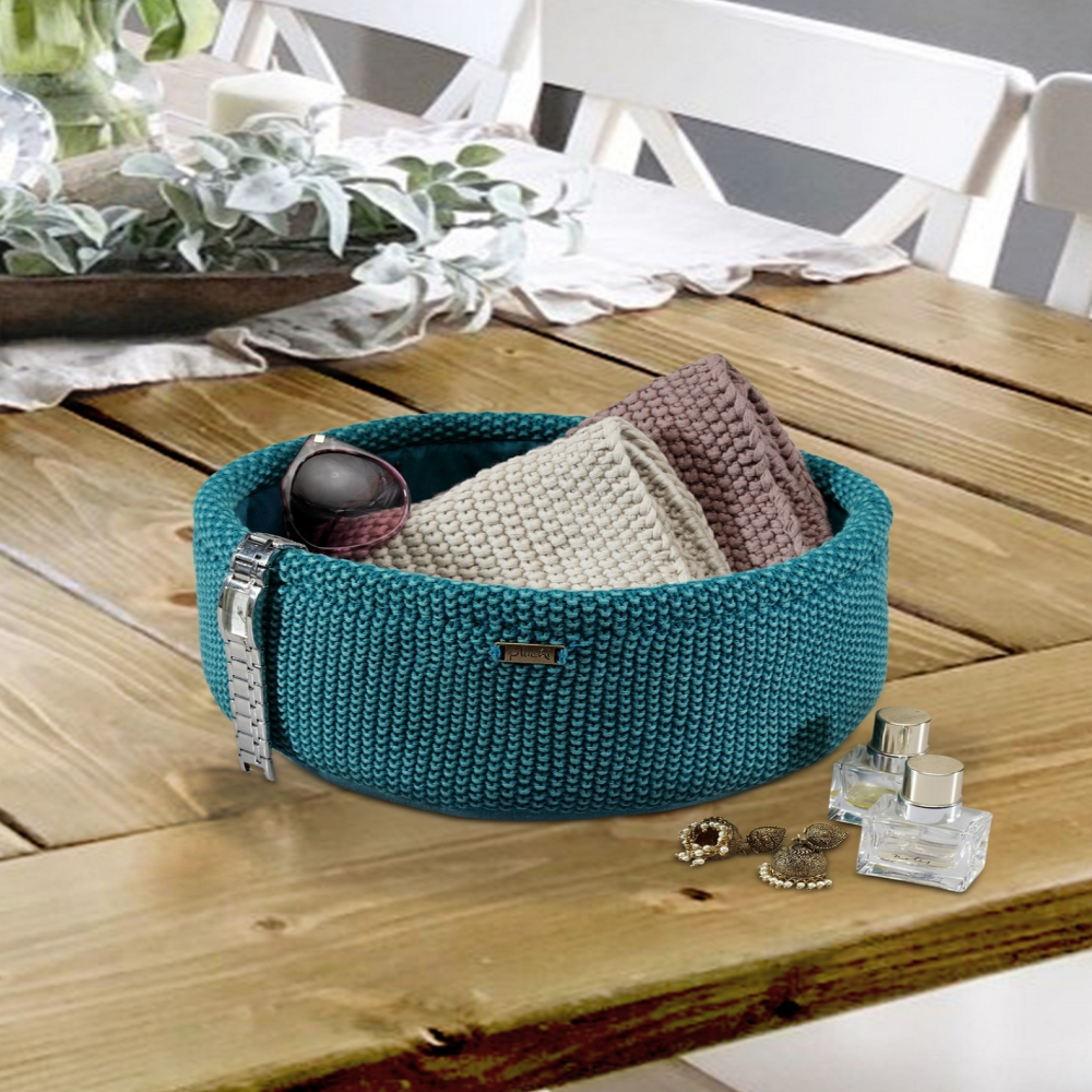 Pluchi Cotton Knitted Home Basket