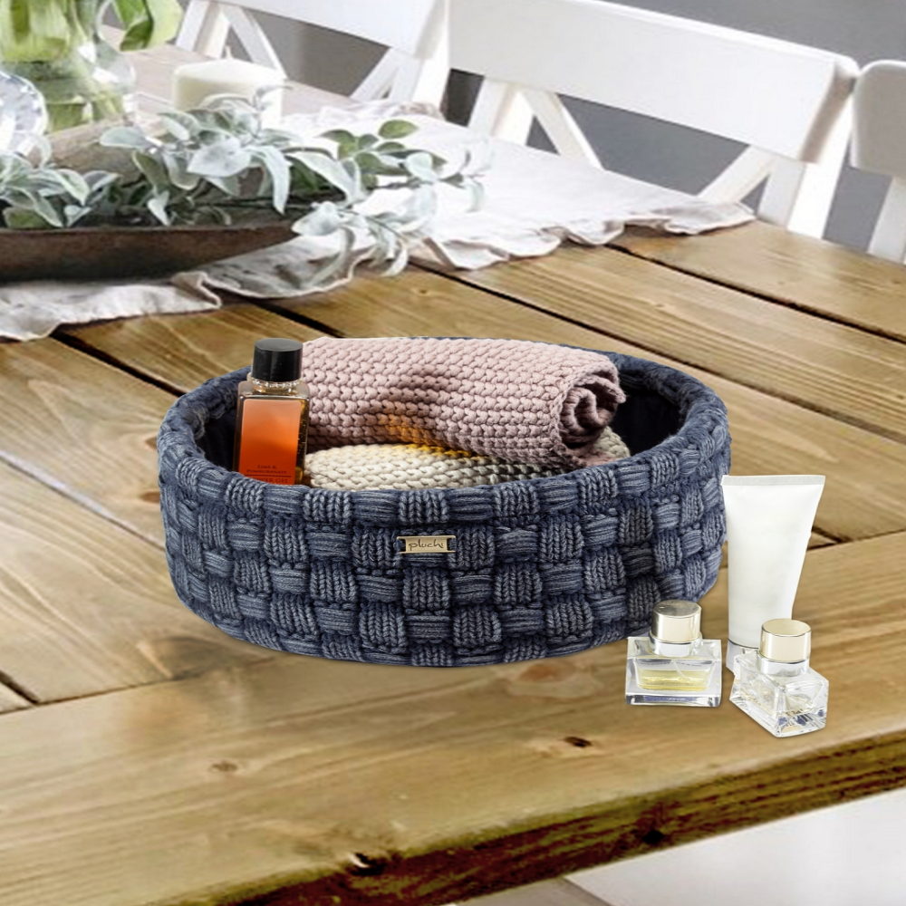 Pluchi Cotton Knitted Home Basket