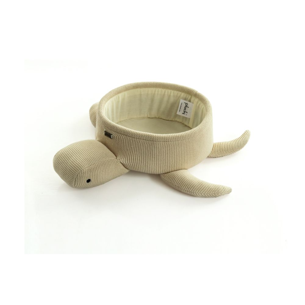 Pluchi Turtle - Cotton Knitted Home Basket
