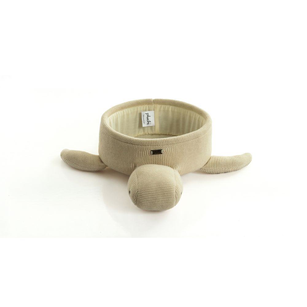Pluchi Turtle - Cotton Knitted Home Basket