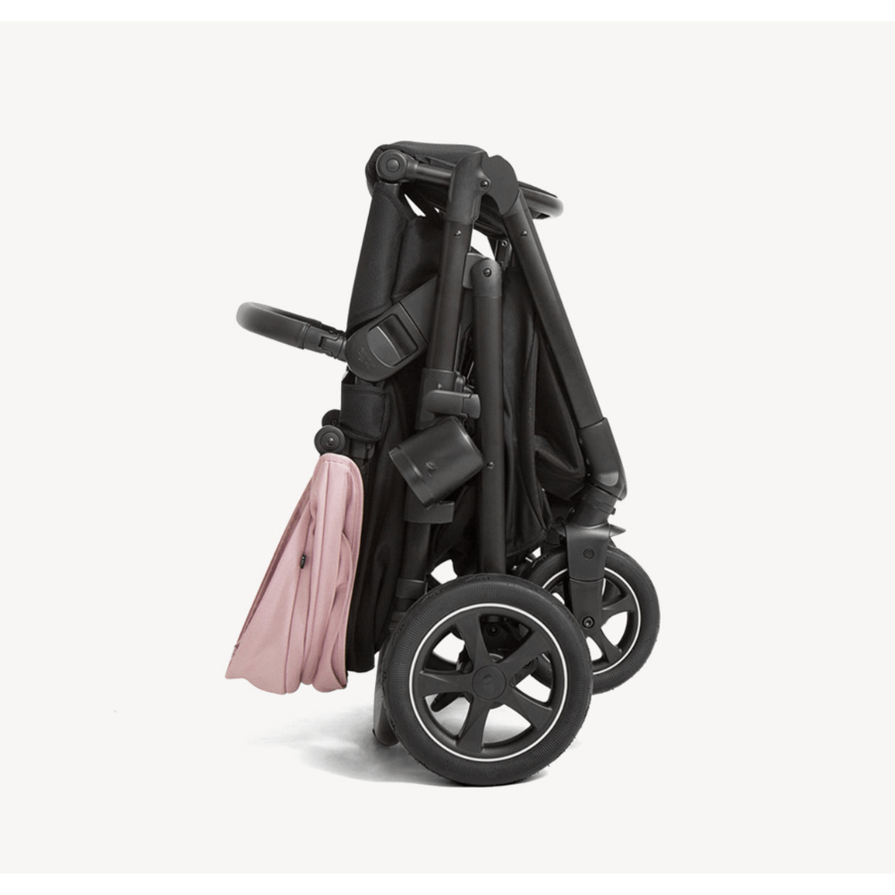 Joie Hazel™ Baby Stroller-Height Adjustable Seat &amp; Parent Handle Bar-Reversible &amp; Flat Reclining Seat-Car Seat Compatible-2 Years Warranty-For 0 to 4Y (Upto 22 kg)- Blush