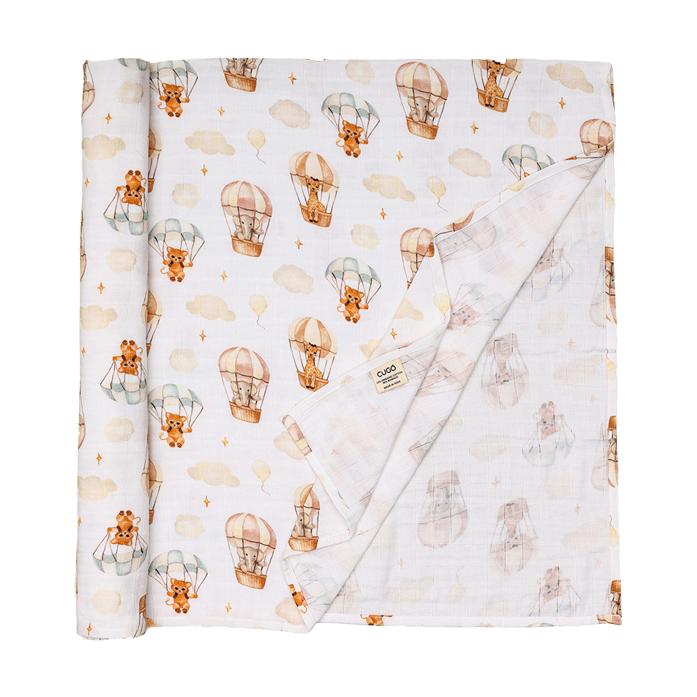 Cugo Bamboo Cotton Muslin Swaddle