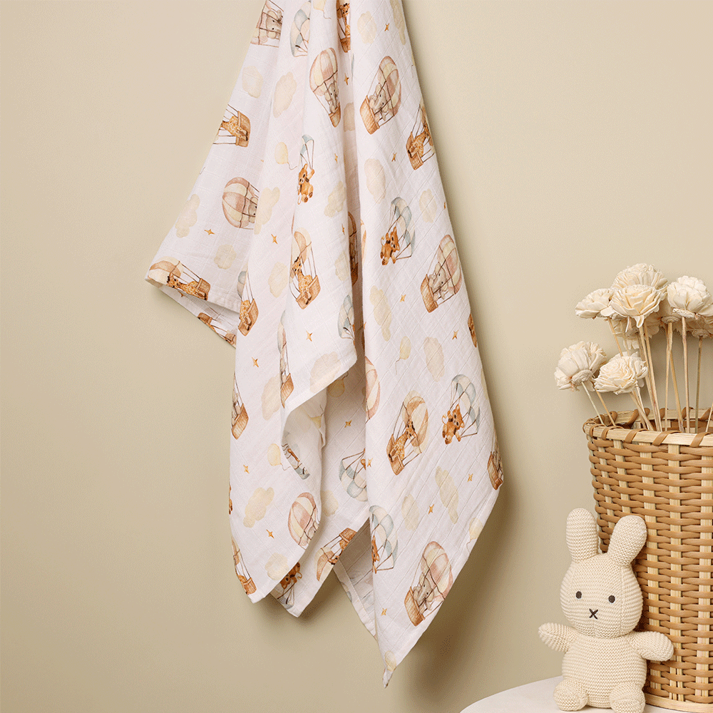 Cugo Bamboo Cotton Muslin Swaddle