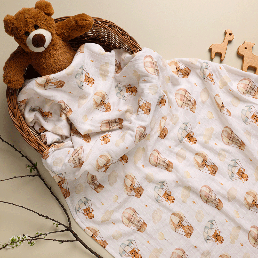 Cugo Bamboo Cotton Muslin Swaddle