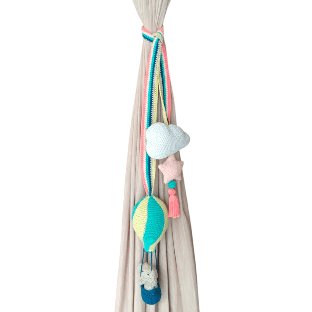 Haute by Hand Hot Air Balloon Curtain Tie