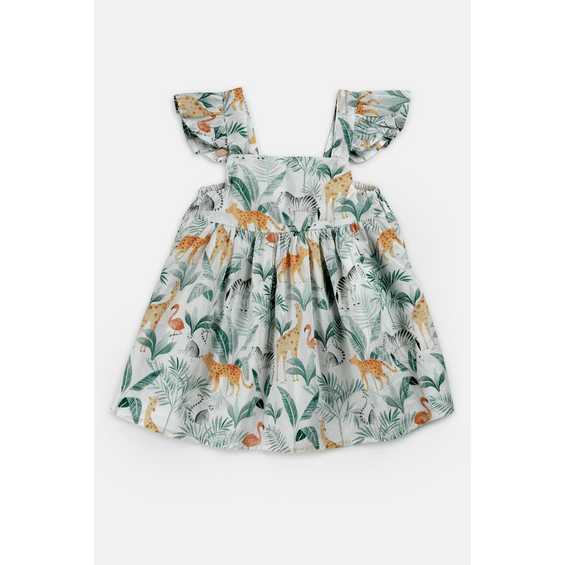 The Baby Trunk Animal Printed Frock