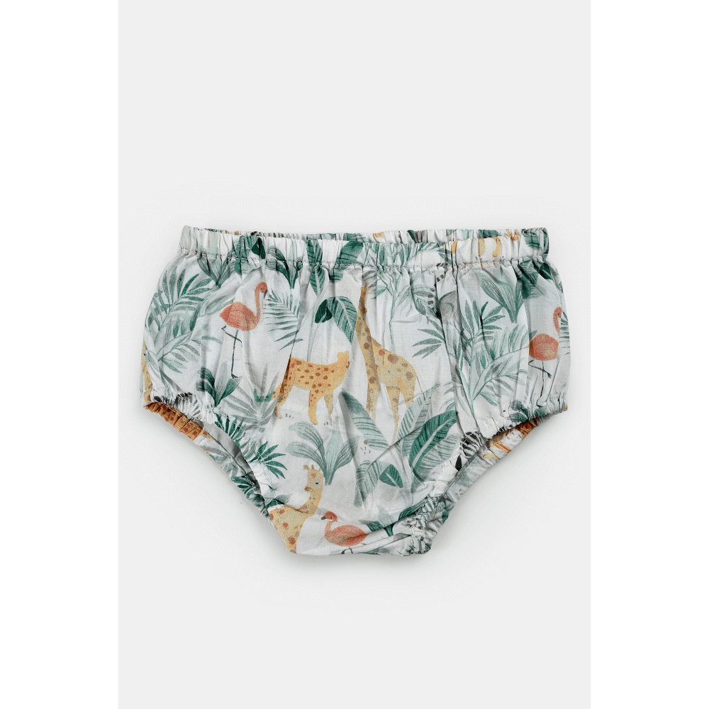 The Baby Trunk Animal Printed Frock