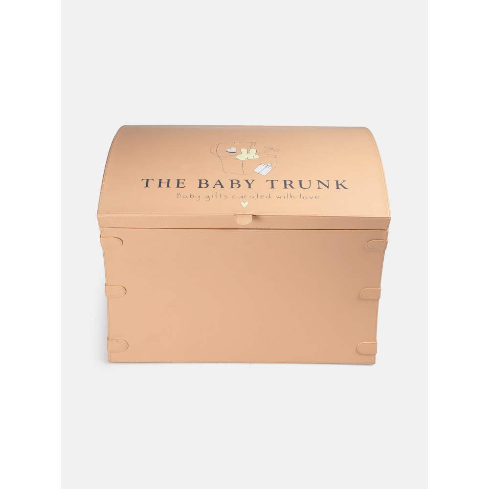 The Baby Trunk Leather Hamper Gift Box