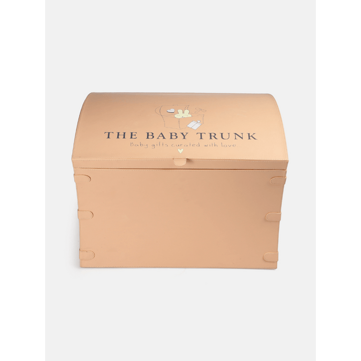The Baby Trunk Leather Hamper Gift Box