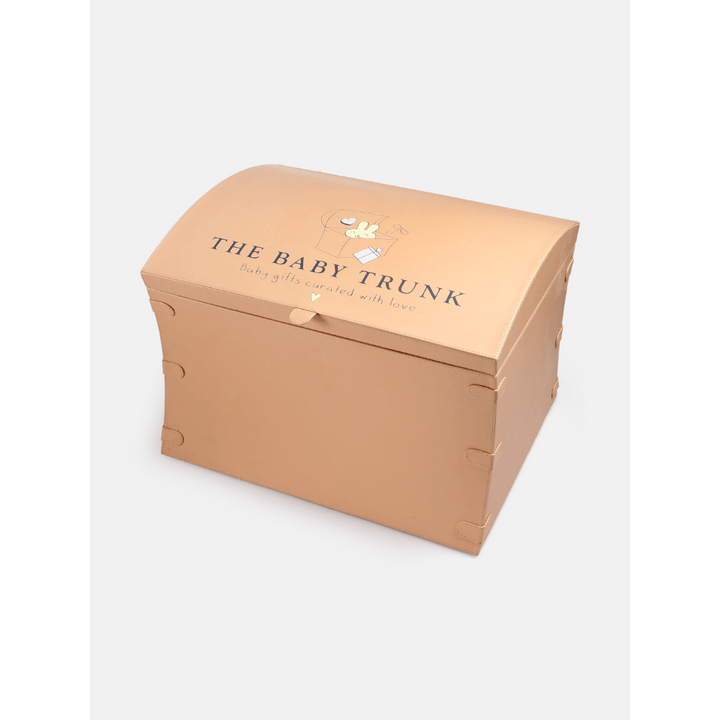 The Baby Trunk Leather Hamper Gift Box