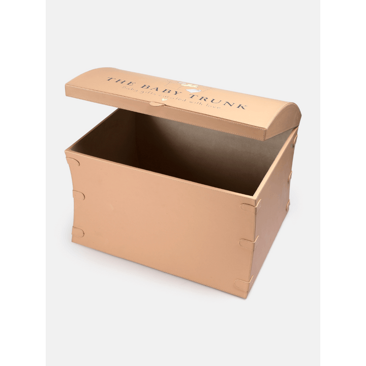The Baby Trunk Leather Hamper Gift Box