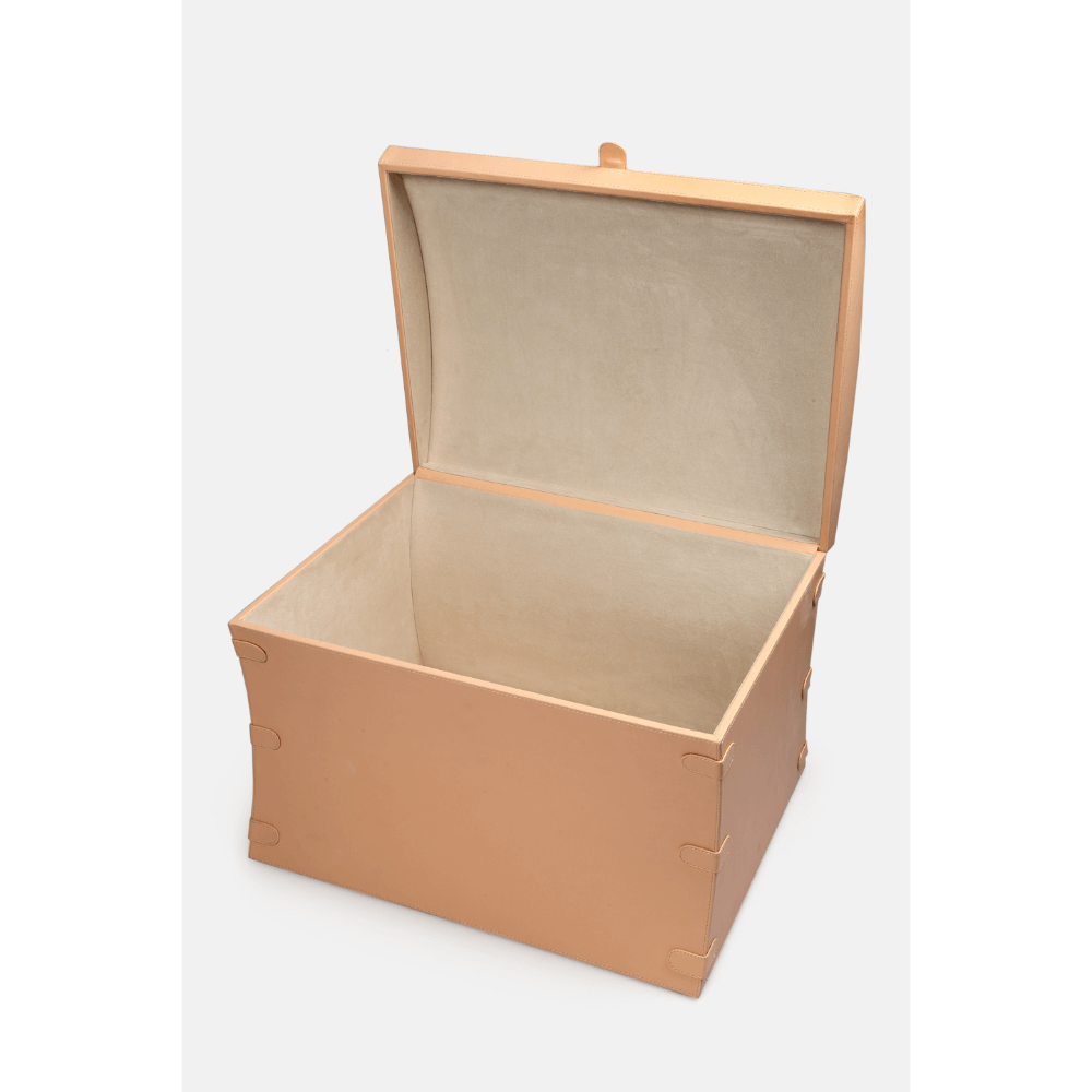 The Baby Trunk Leather Hamper Gift Box