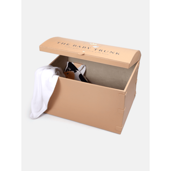 The Baby Trunk Leather Hamper Gift Box
