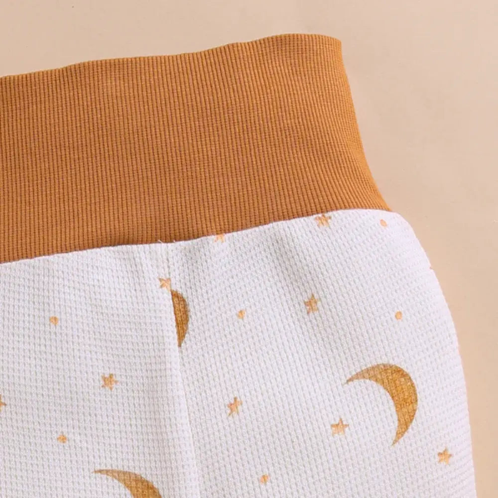 Cot &amp; Candy Baby Organic Kimono Top with Roll Top Footed Pant - Tiny Twinkle