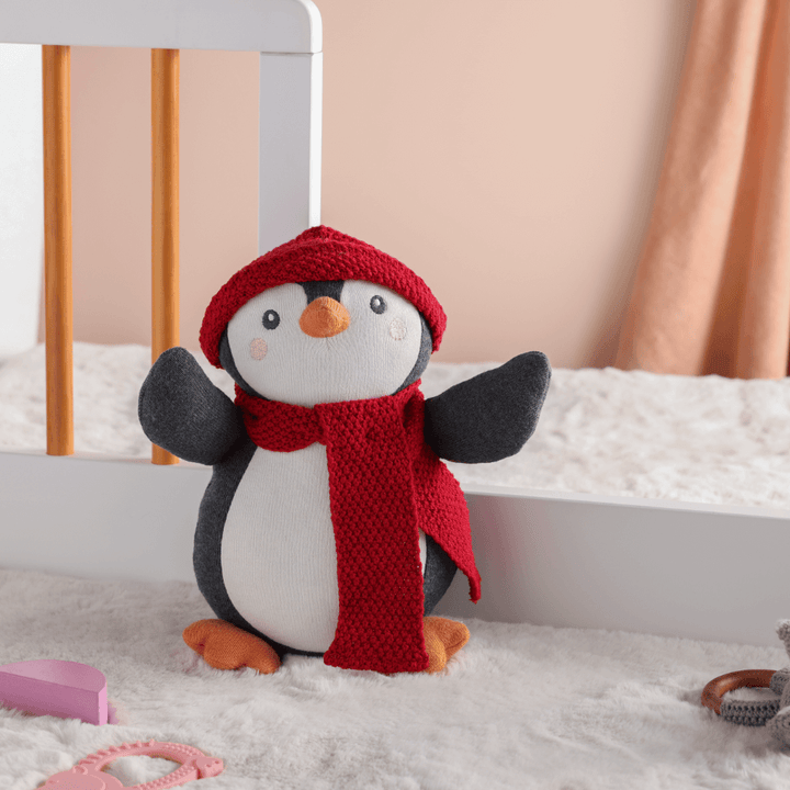 Cugo Snowy the Penguin Knitted Soft Toy