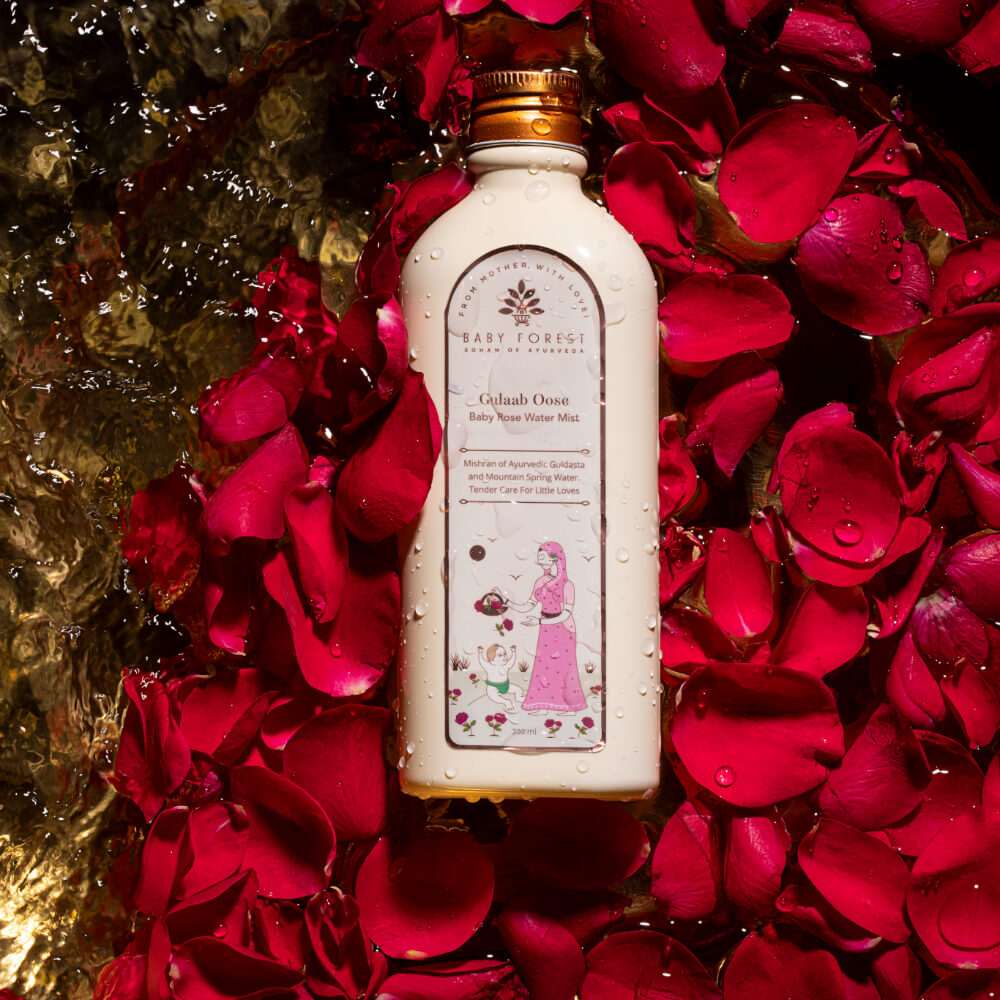 Baby Forest Gulaab Oose Baby Rose Water Mist - 200ml