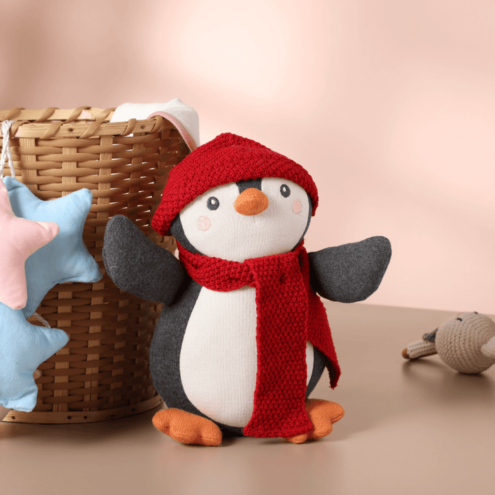 Cugo Snowy the Penguin Knitted Soft Toy
