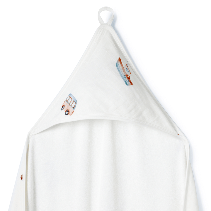 Cugo Bamboo Cotton Hooded Towel – Soft Prints