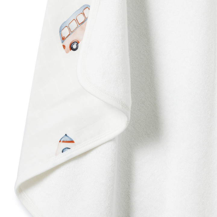 Cugo Bamboo Cotton Hooded Towel – Soft Prints