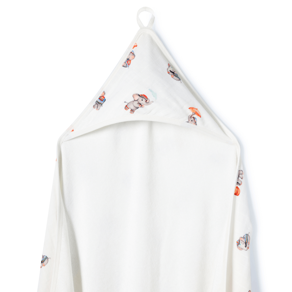 Cugo Bamboo Cotton Hooded Towel – Soft Prints