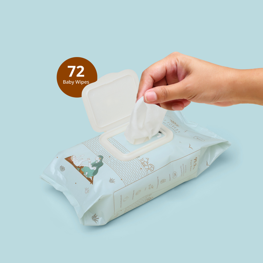 Baby Forest Neer 99.9% Water Baby Wipes