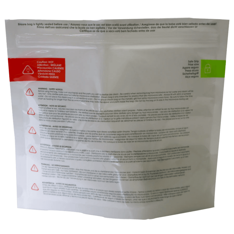 Steam - Microwave Quick-Steam Sterilizer Bags