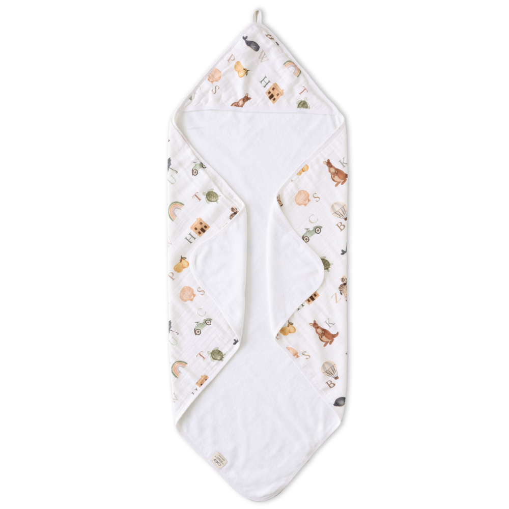 Cugo Bamboo Cotton Hooded Towel