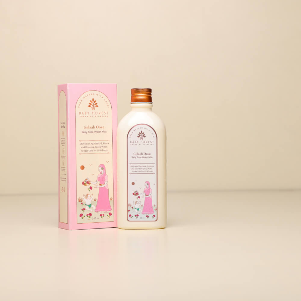 Baby Forest Gulaab Oose Baby Rose Water Mist - 200ml