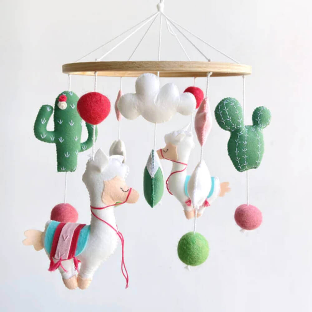 Crib Mobile - With arm and Battery Music Box