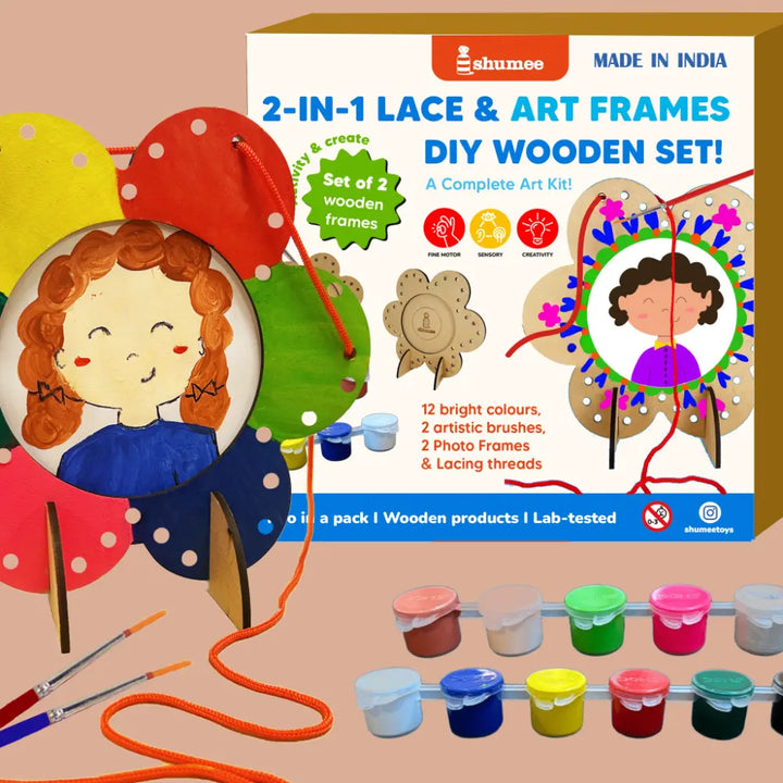 Shumee Photo Frame Art Kit for Kids 6-12 Years