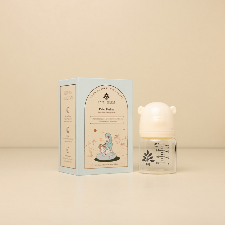 Baby Forest Palan Poshan Baby Glass Feeding Bottle