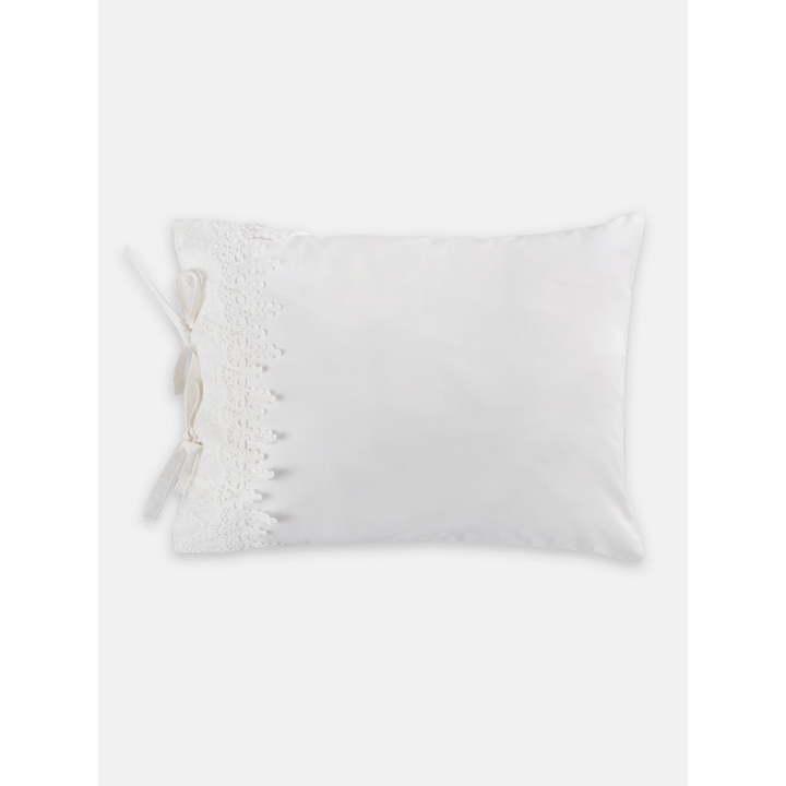 The Baby Trunk All White Classical Sheet &amp; Pillow Set