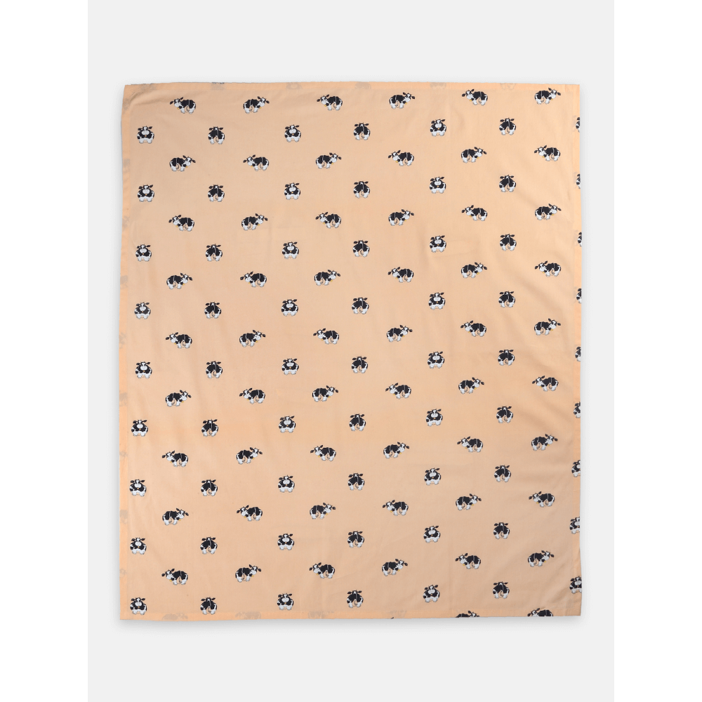 The Baby Trunk Moo Top Sheet