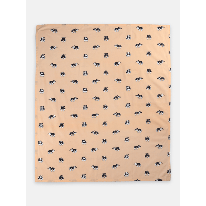 The Baby Trunk Moo Top Sheet
