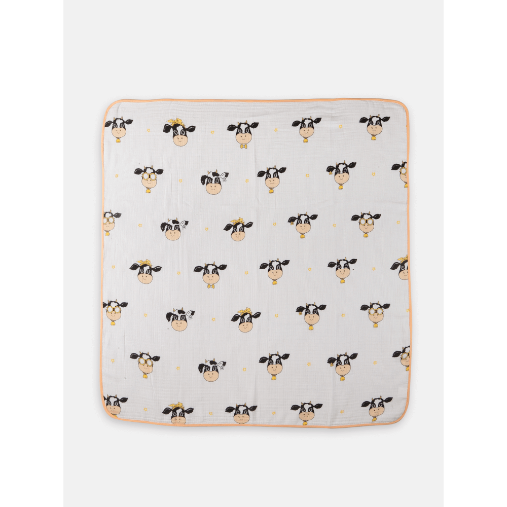 The Baby Trunk Swaddle - Moo