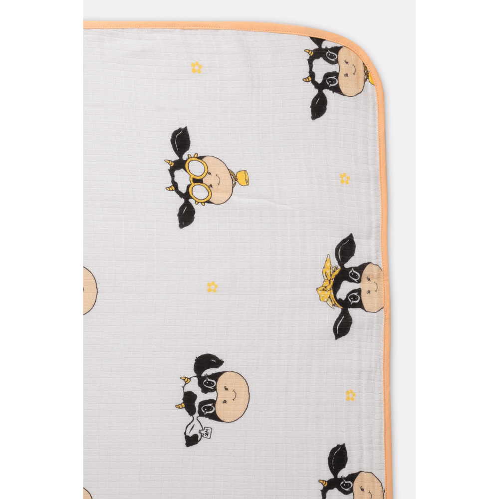 The Baby Trunk Swaddle - Moo