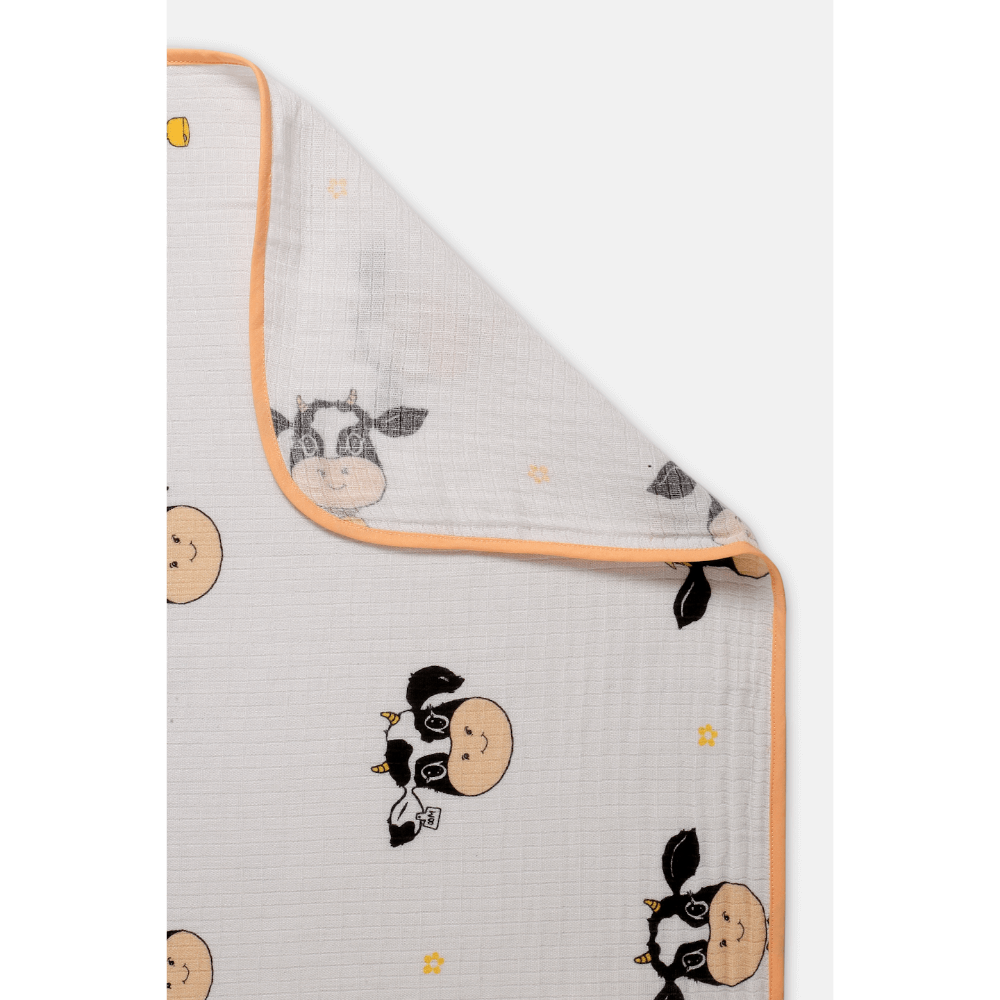 The Baby Trunk Swaddle - Moo