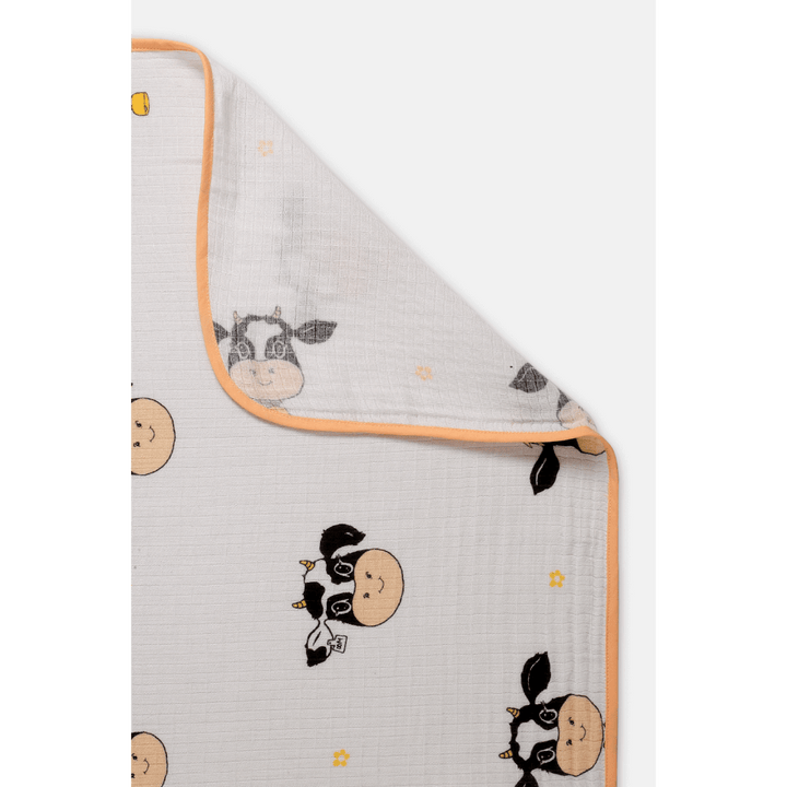 The Baby Trunk Swaddle - Moo