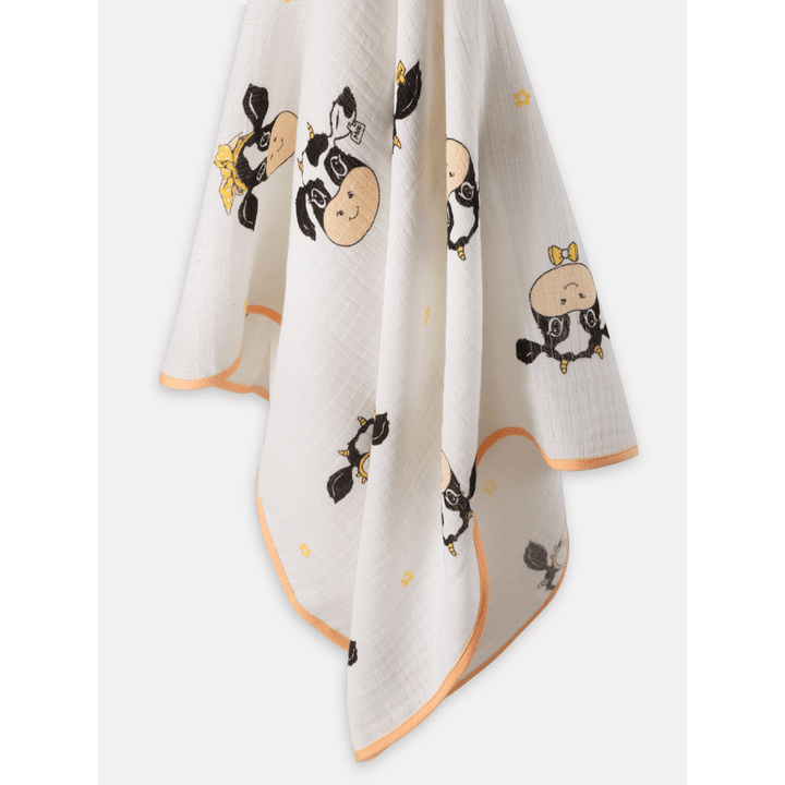 The Baby Trunk Swaddle - Moo
