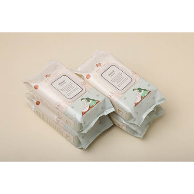 Baby Forest Mulmul Water Based Baby Wipes - Pack of 4