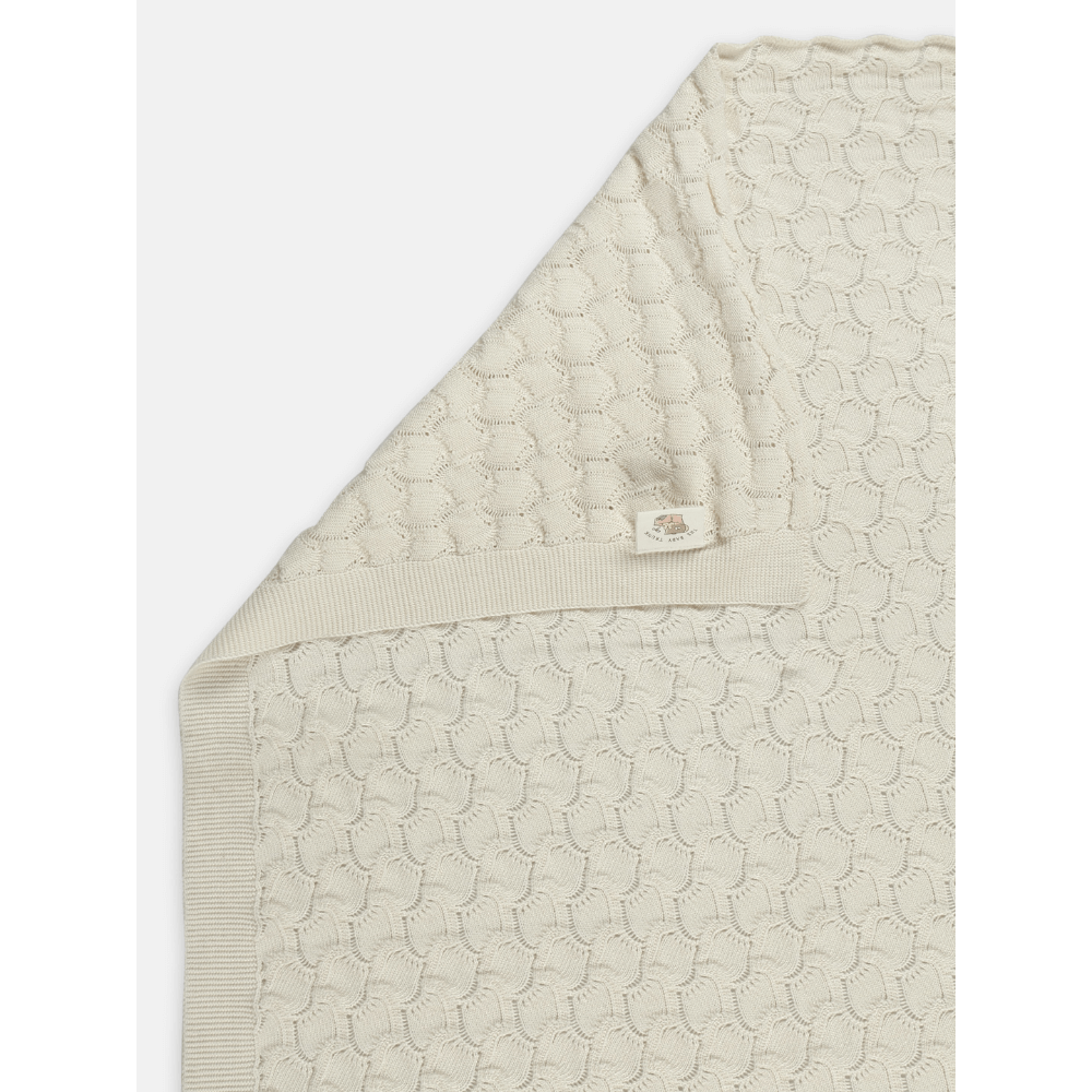 The Baby Trunk Dotted Knitted Blanket