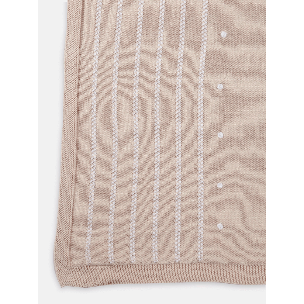 Vertical knitted blanket