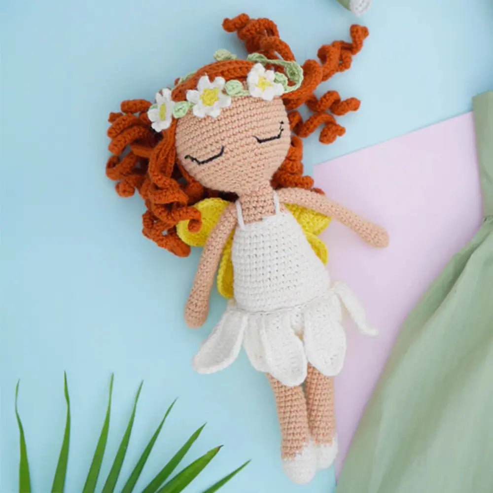 PureCloth.Co Crochet Fairy Doll