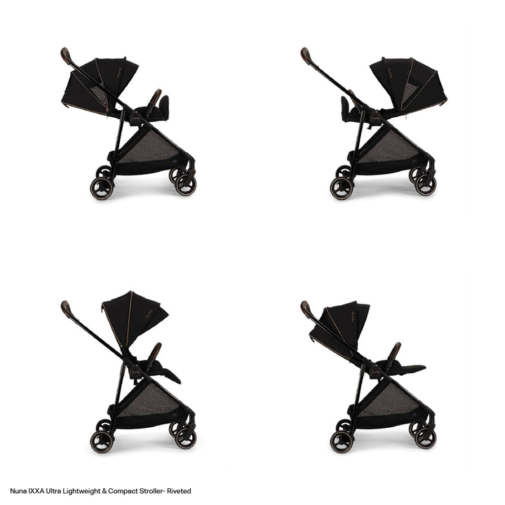Nuna IXXA Riveted Ultra lightweight &amp; Compact Stroller