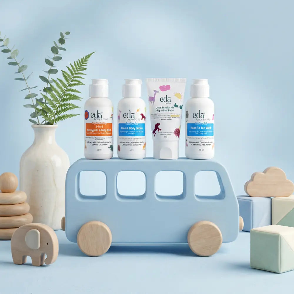 Eda Baby &amp; Child The Eda Travel Kit | Essential Care Set for Kids Aged 0-5 Years